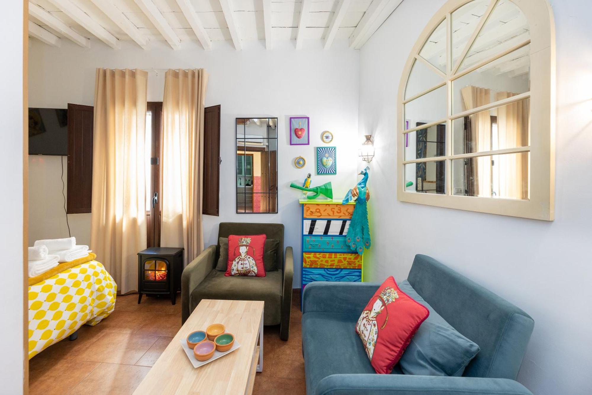 Apartamentos - Pinksparrow - Granada Pokoj fotografie
